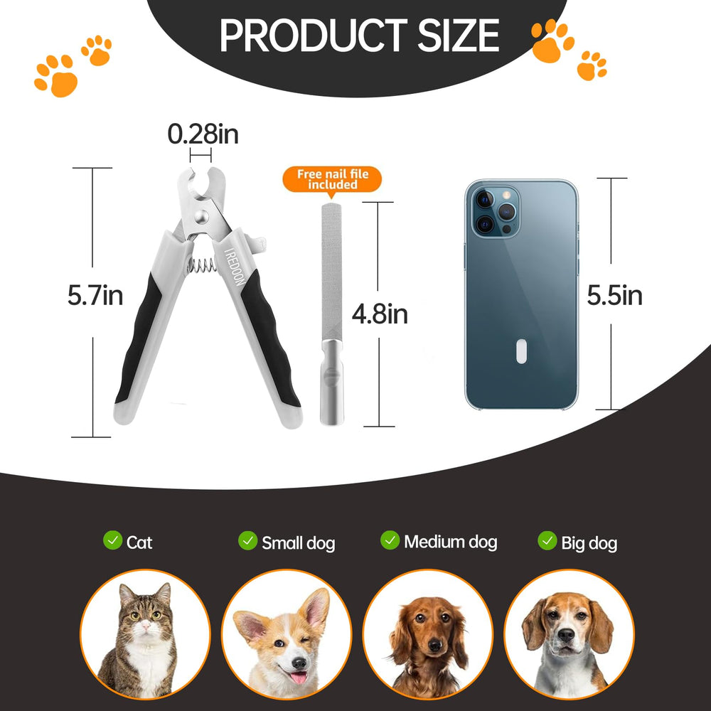 IREDOON sturdy construction supports regular grooming for pets of all sizes.
