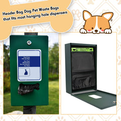 Ireer 8.5 x 13.78 inch bags fit most hang-hole dispensers