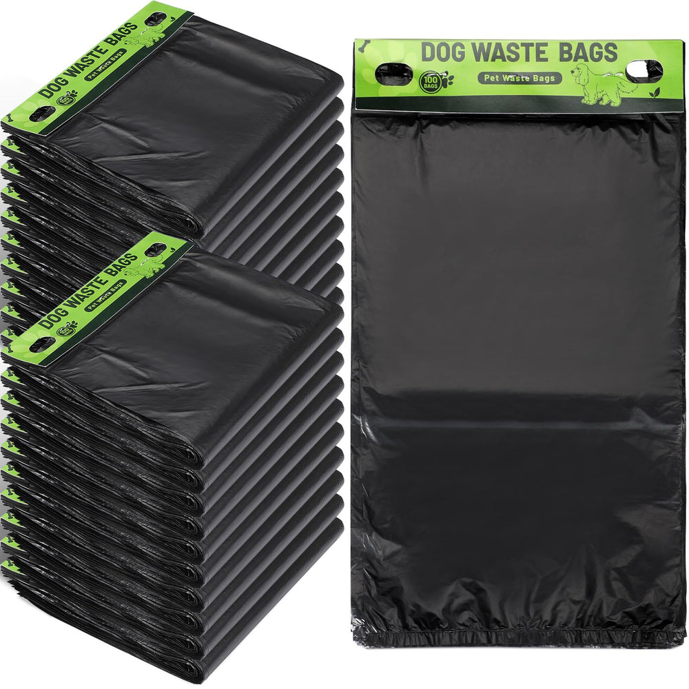 Ireer bulk-pack header bags for outdoor cleanup with leakproof performance