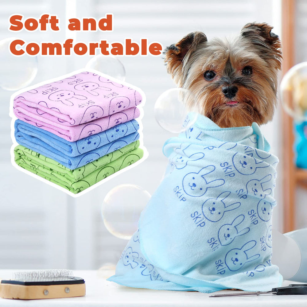 Irenare durable, machine-washable towels for repeated grooming