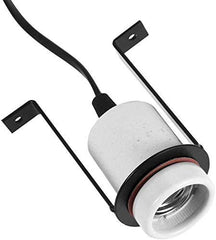 iRuiZhe heat lamp holder mounting bracket enables secure installation in compact terrariums.