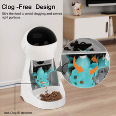Iseebiz automatic-cat-feeder desiccant box keeps food fresh between uses