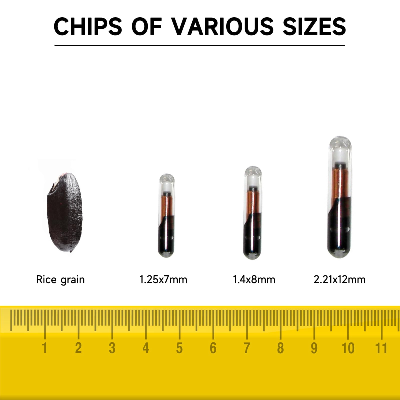 ISENVO microchip with compatible scanner demo.