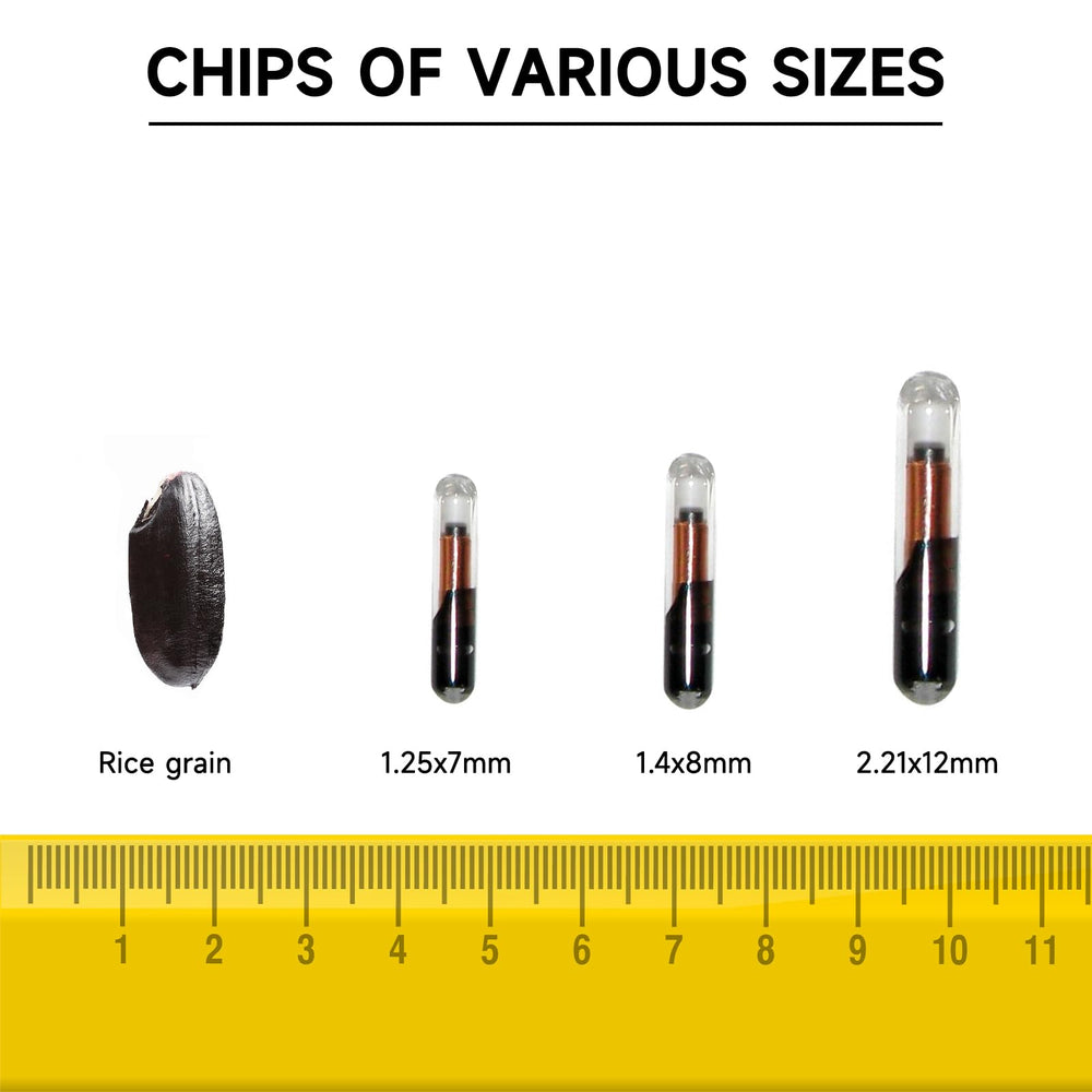 ISENVO microchip with compatible scanner demo.