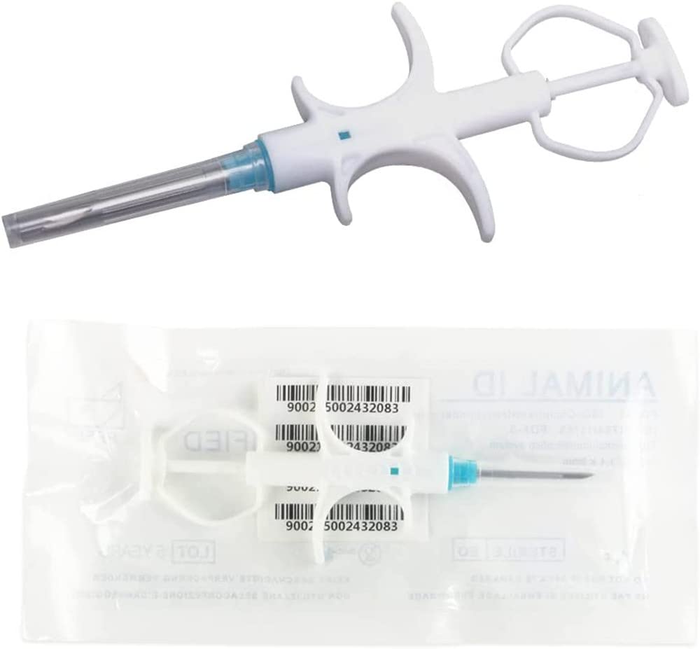 ISENVO packaging shows sterile, anti-drop microchip design.
