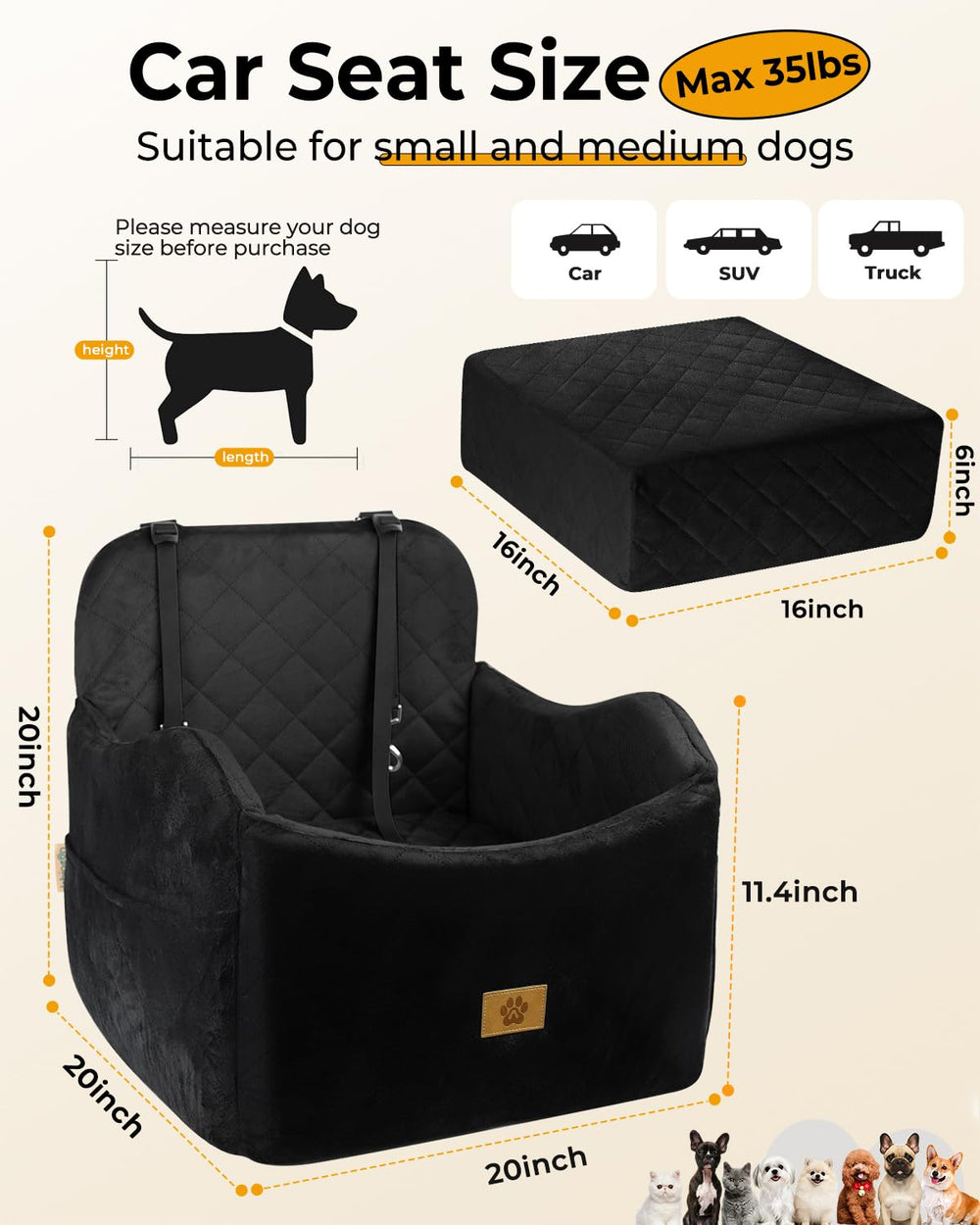 Ishineon memory foam interior cushions provide comfortable support during drives.