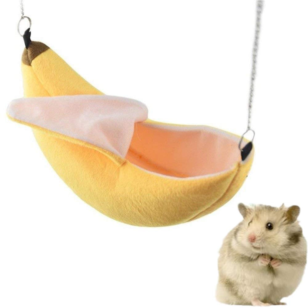 ISMARTEN Banana Bed House soft cotton interior for snug sleep