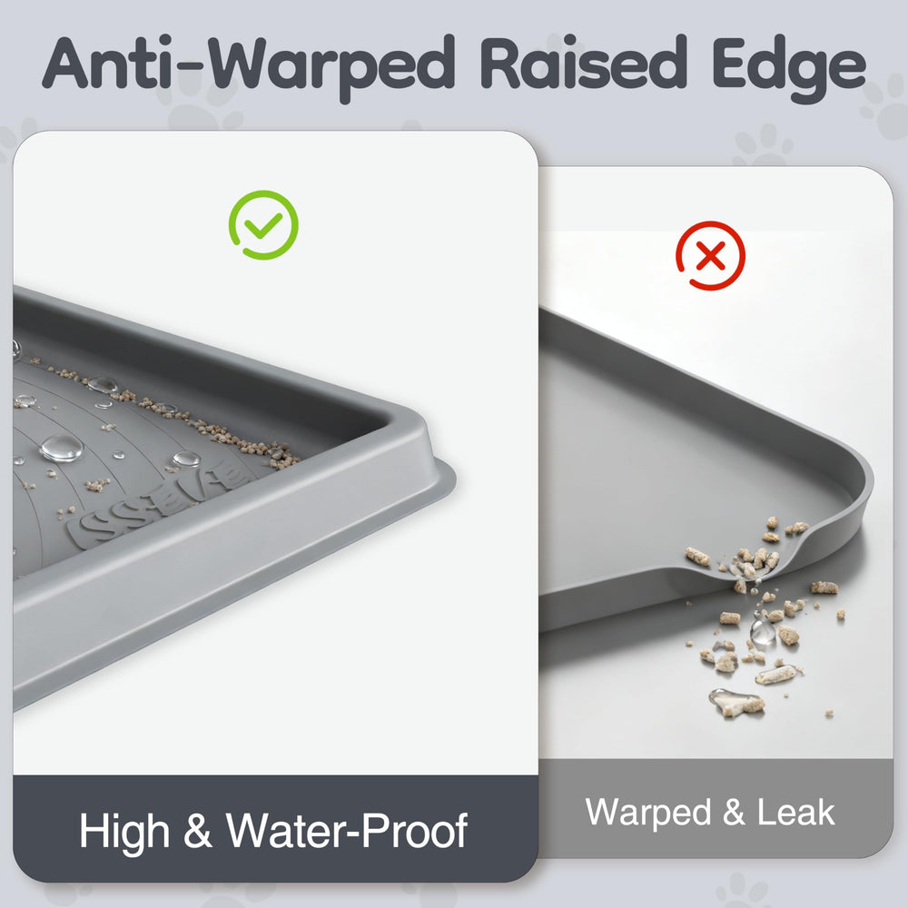 ISSEVE easy-clean feature enables dumping litter back or rinsing quickly.