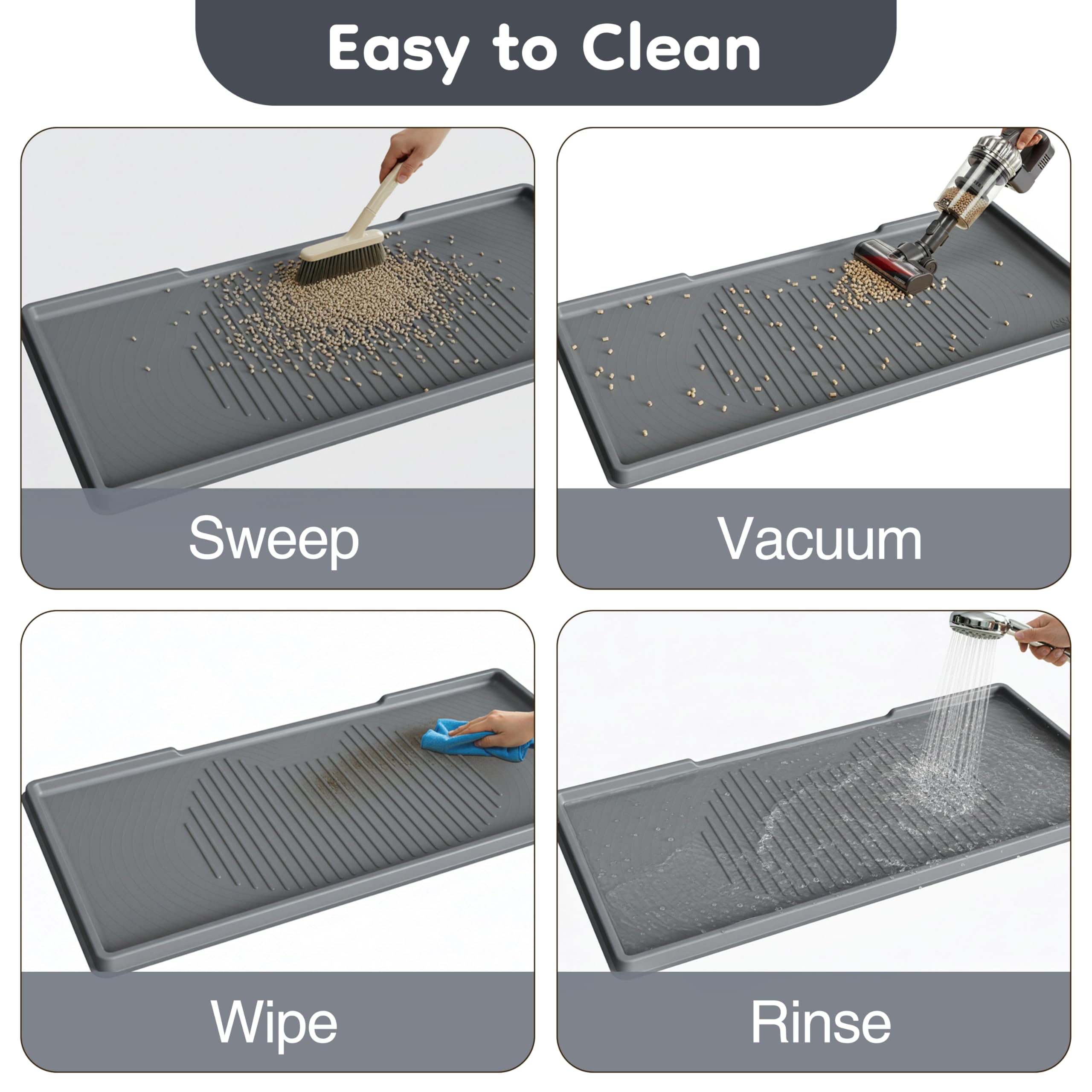 ISSEVE floor-protection appeal helps keep surfaces cleaner.