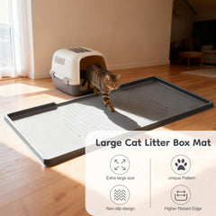 ISSEVE raised-edge design focuses on preventing overflow and protecting floors.