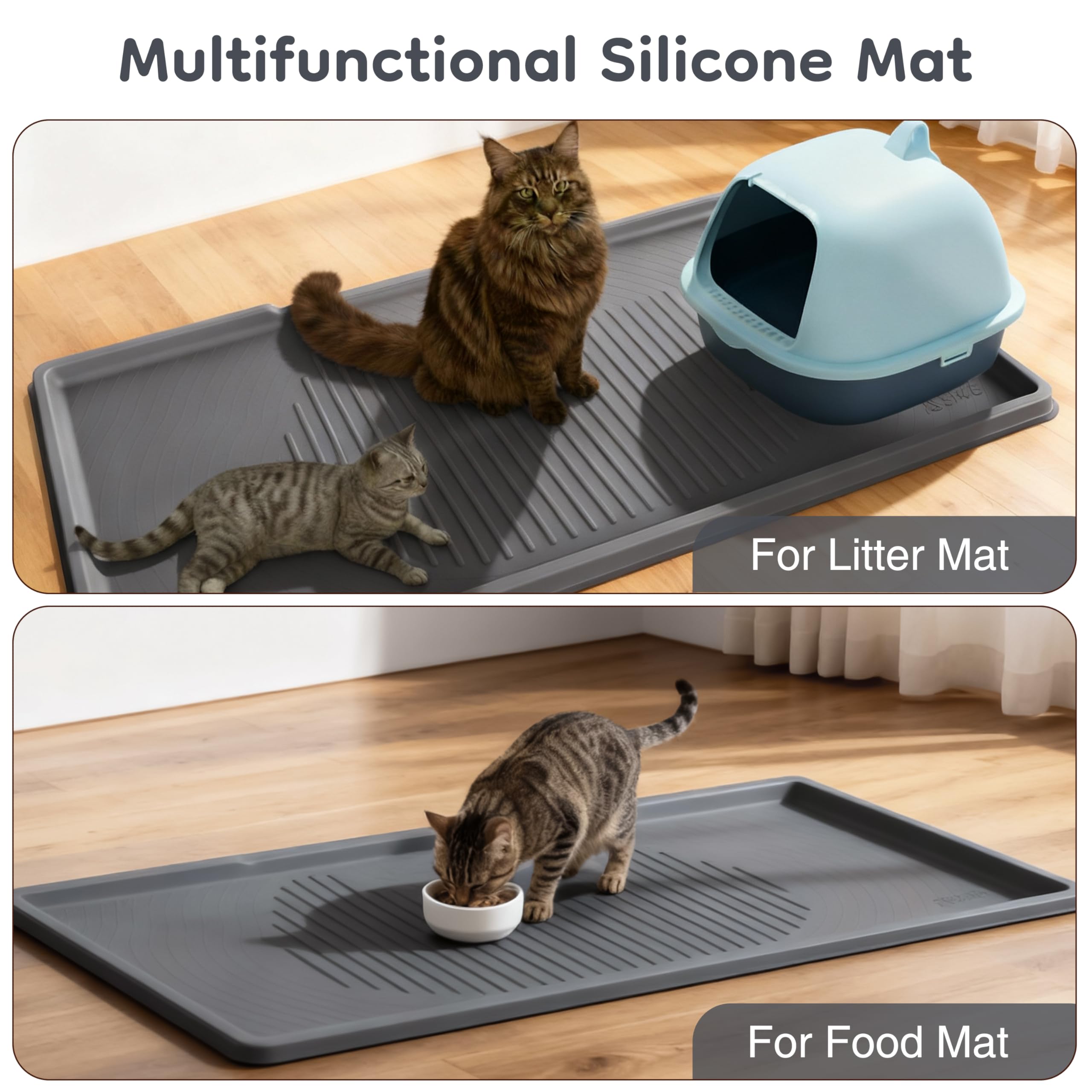 ISSEVE waterproof mat demonstrates leakproof edges guarding against urine seepage.