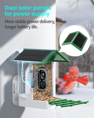 isYoung removable 5000mAh battery supports long birdwatching sessions.
