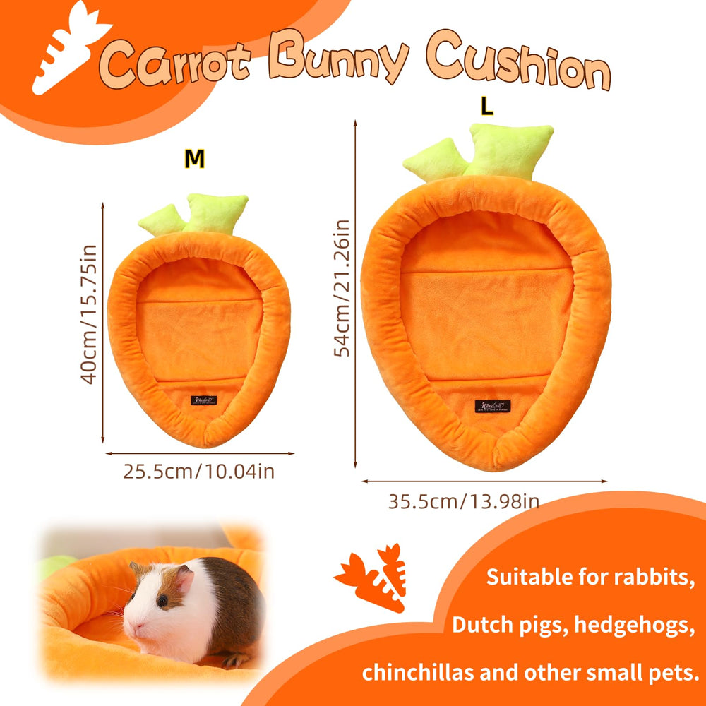 ITANDME Bunny Bed machine-washable label signals easy cleaning.