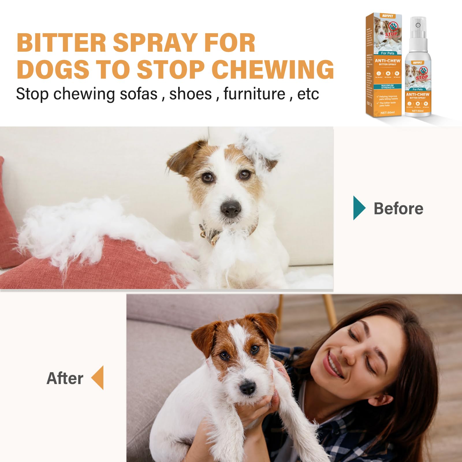 ITECFREELY Pet-safe deterrent for dogs and cats.