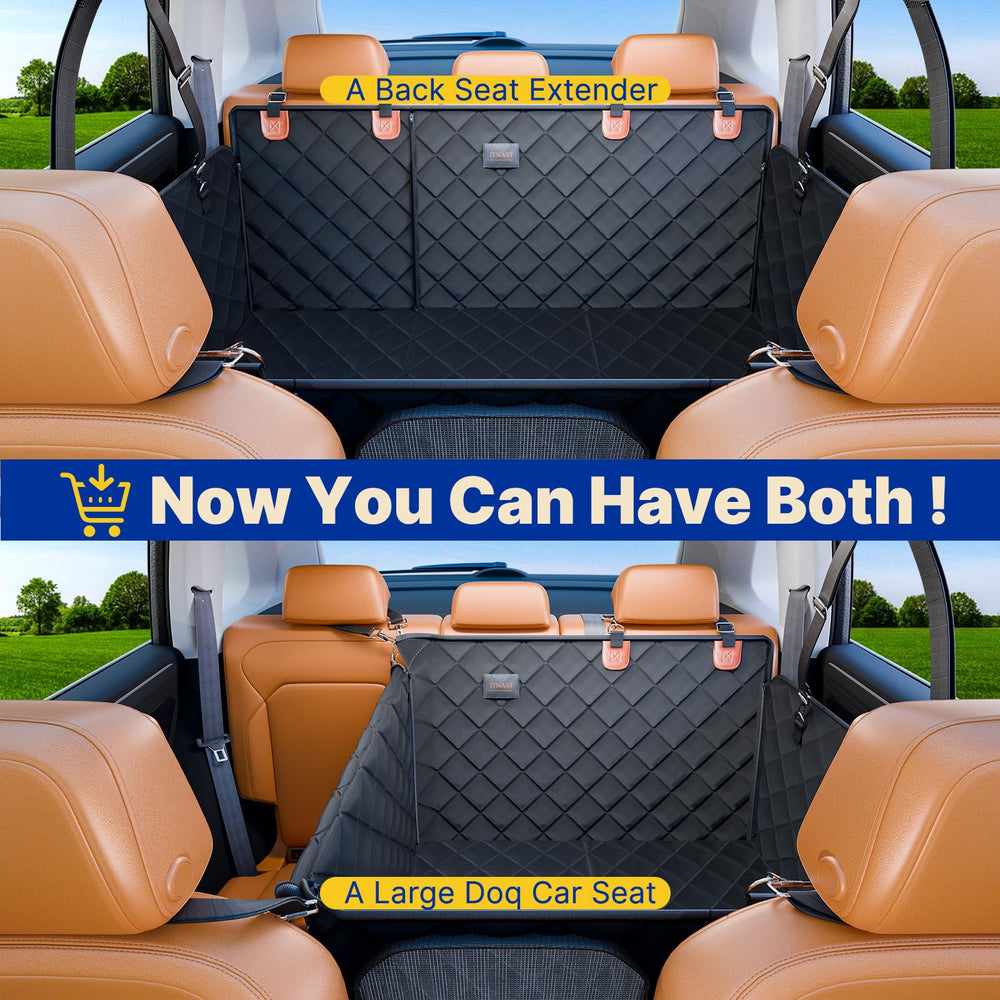 ITNAST hard-bottom provides sturdy support for pets during car journeys.