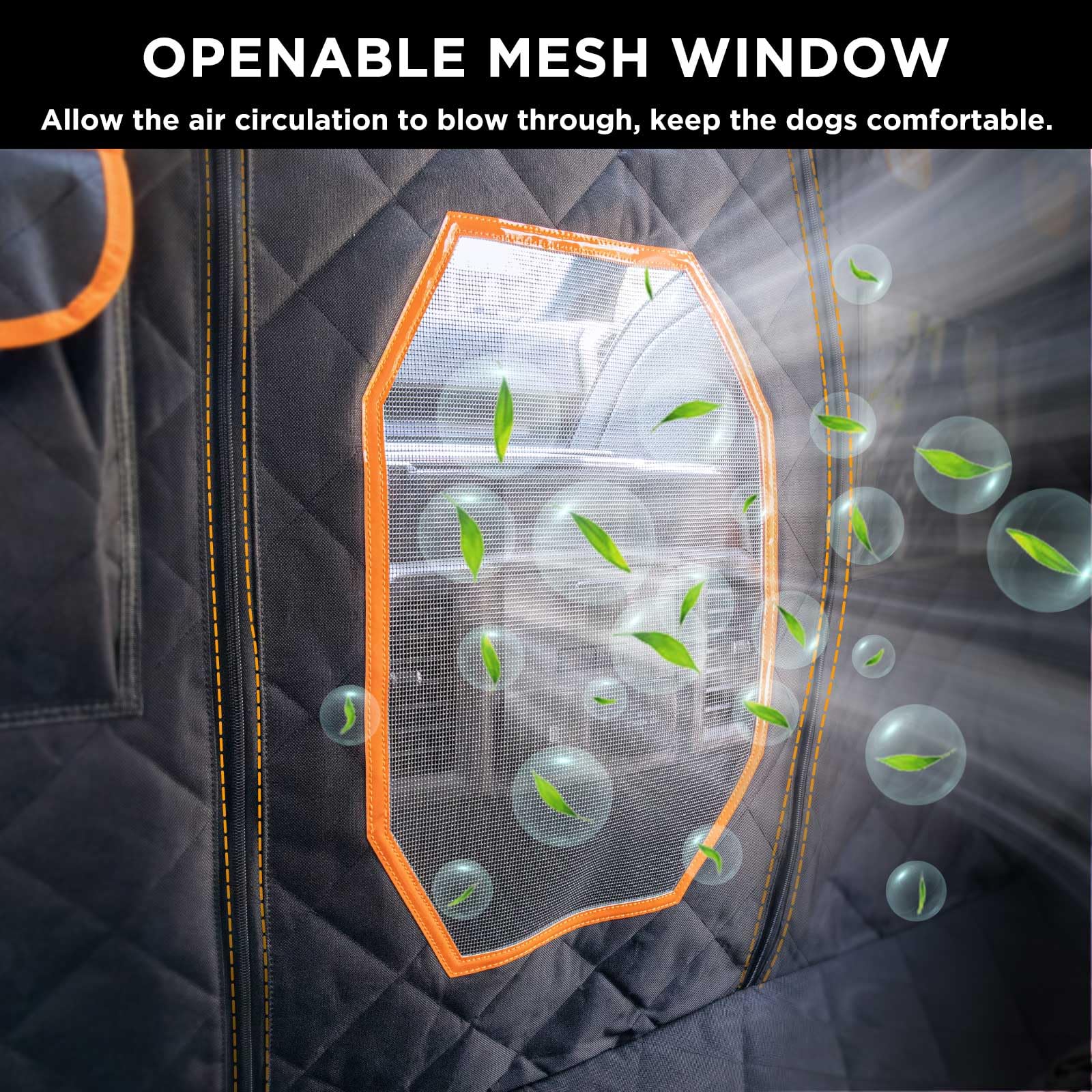 ITNAST XL dog seat cover easy-clean focuses on quick wipe-down after muddy adventures.