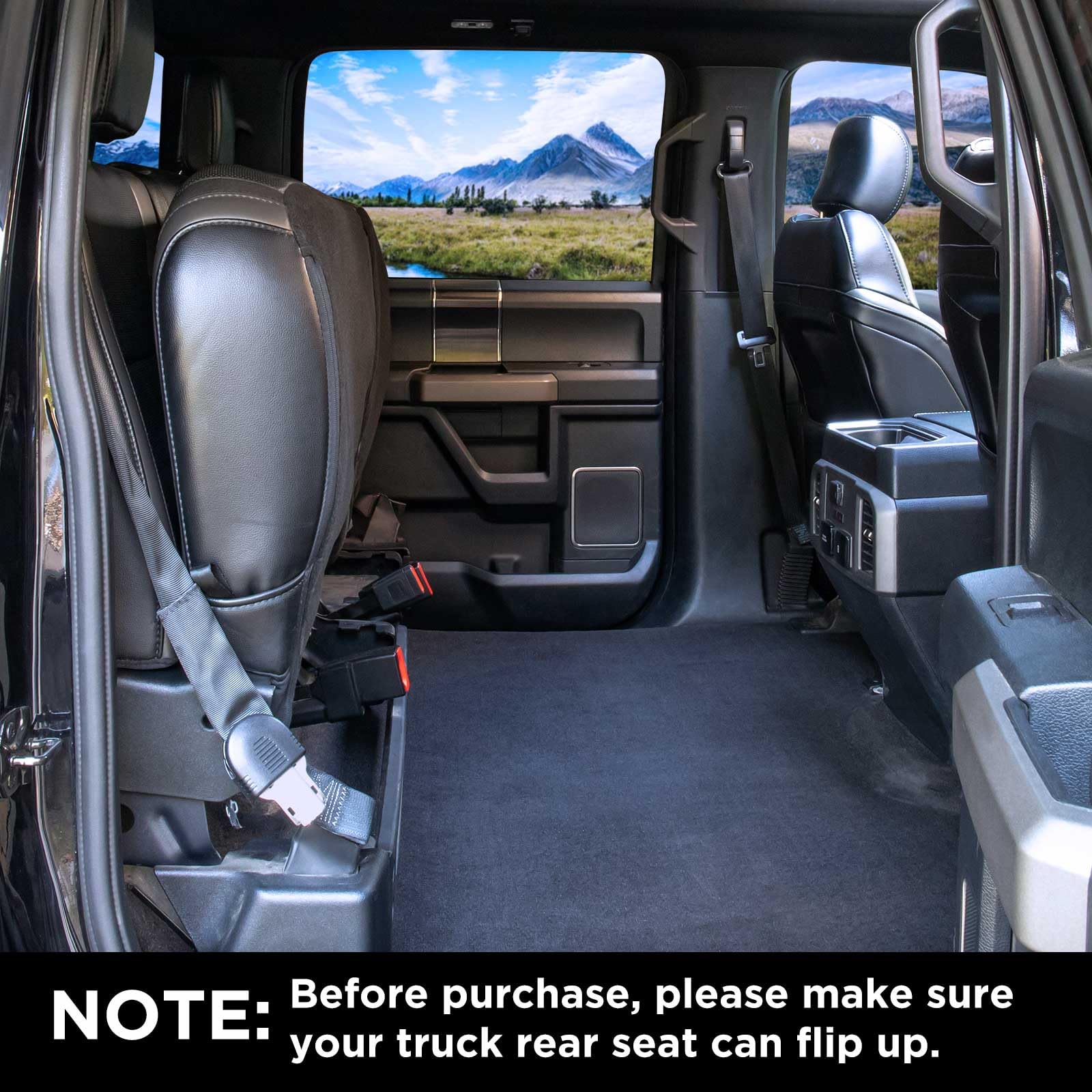 ITNAST XL dog seat cover waterproof-coating highlights backseat dryness during wet outings.