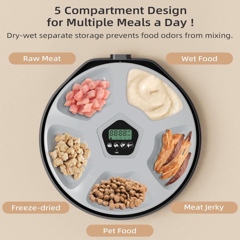 ITSCUTE battery adapter option ensures uninterrupted feeding during power outages.