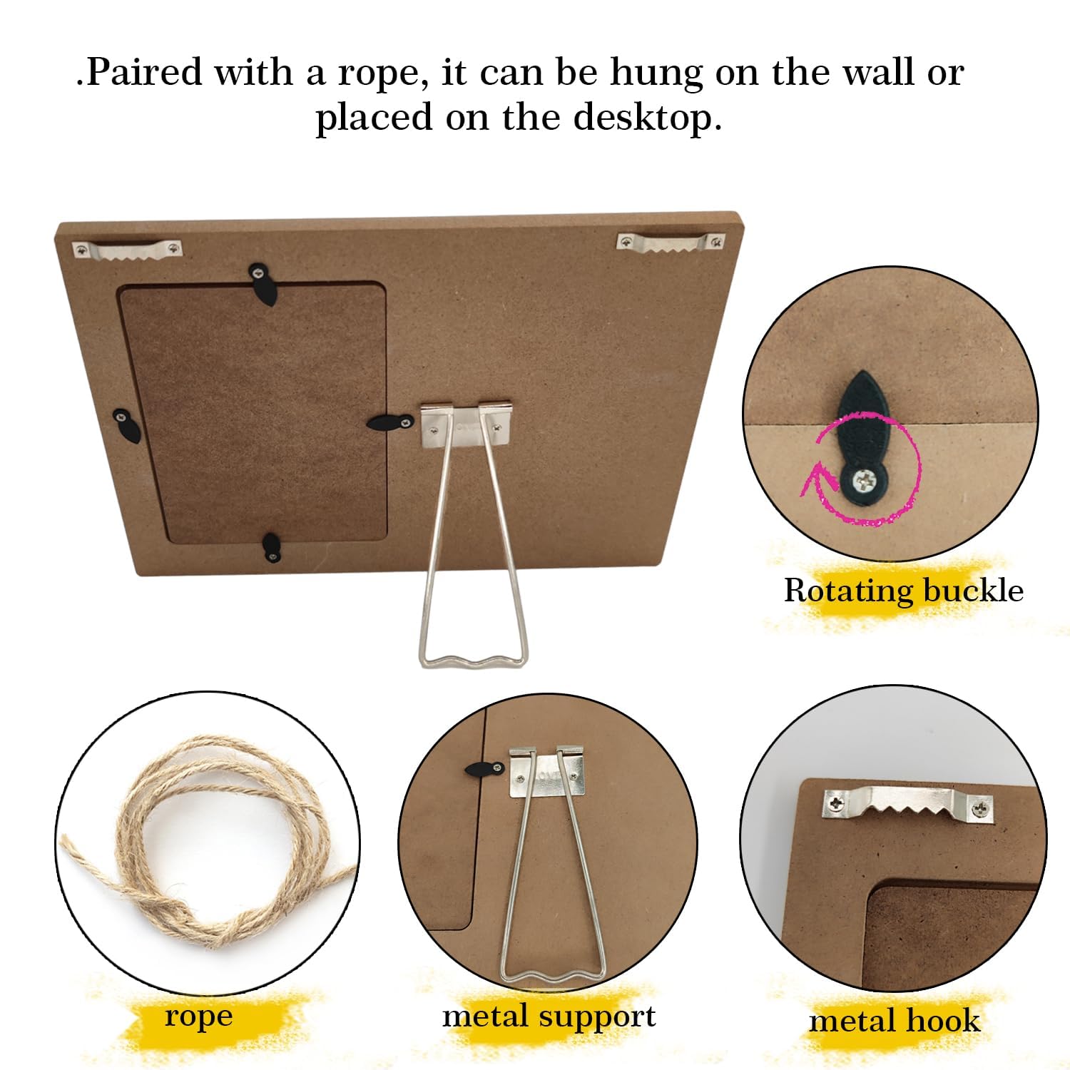 Itsoly display-ready tabletop easel supports easy memory viewing