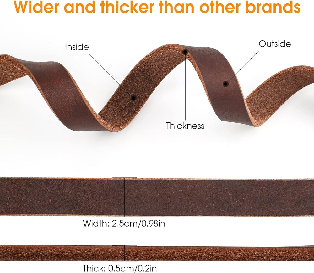 ITSVOURY soft braided leather close-up shows comfortable grip during walks.