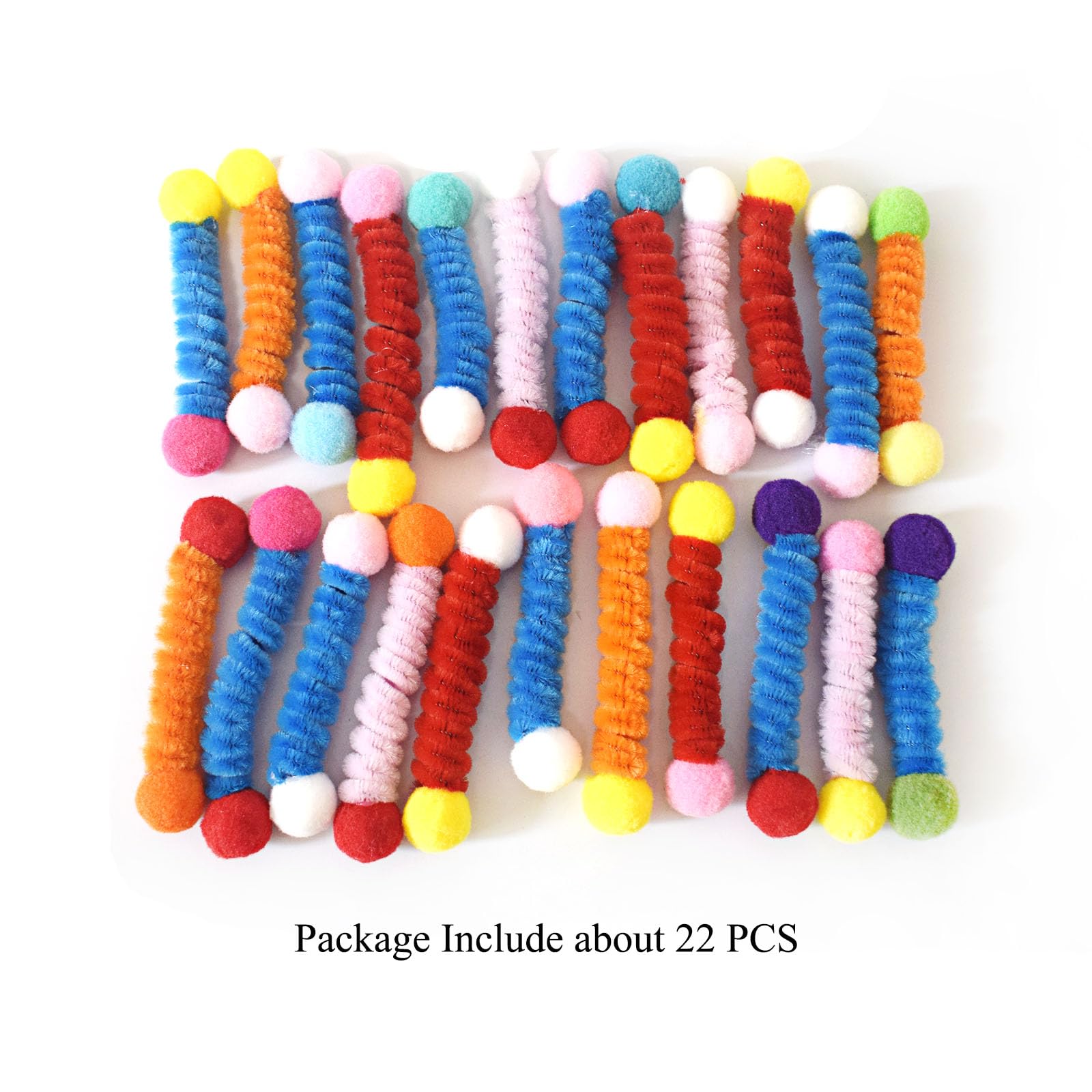 IUHKBH cat spring handmade-velvety-outside provides soft touch for gentle play during teething