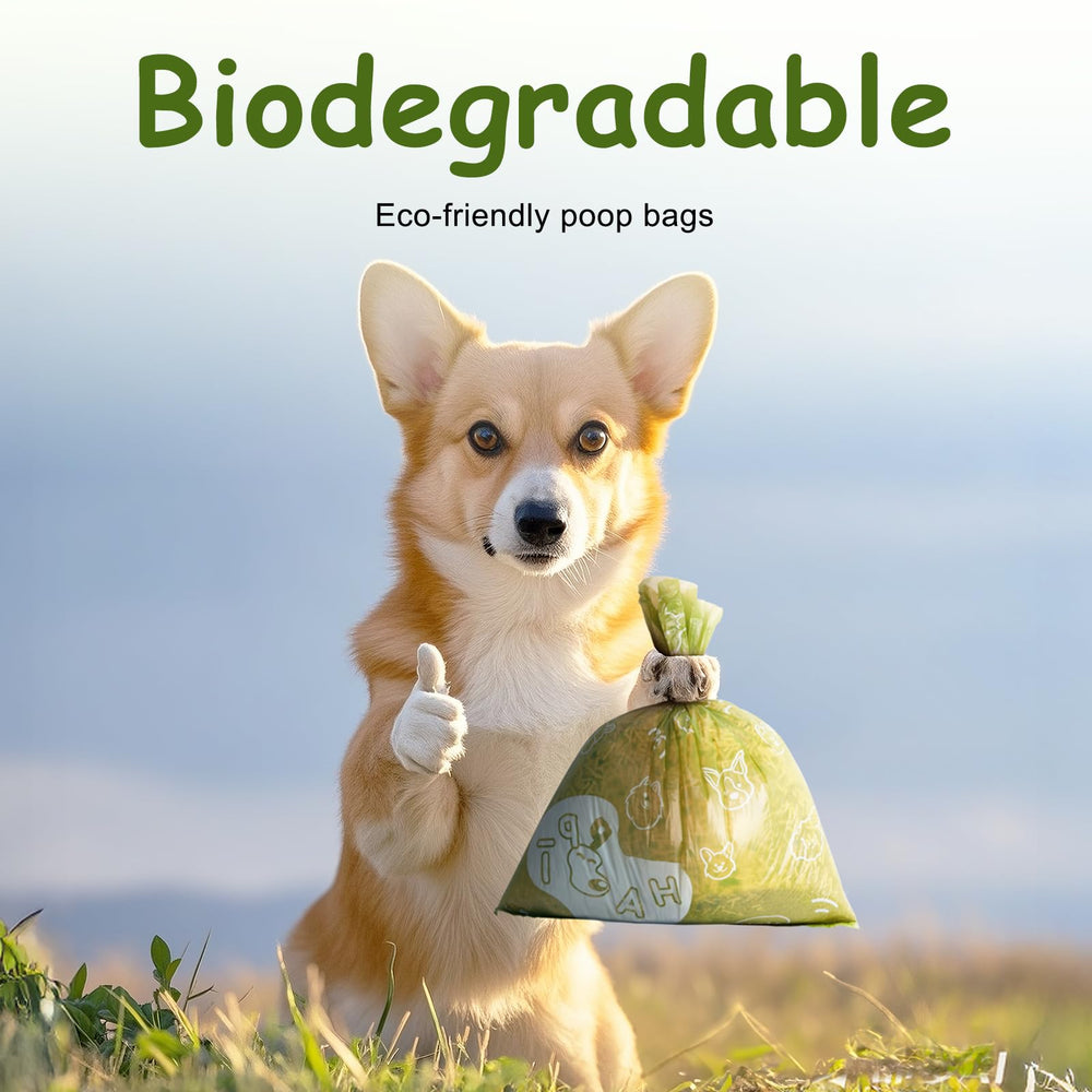 IUI poop bags fit standard leash dispensers for on-the-go use