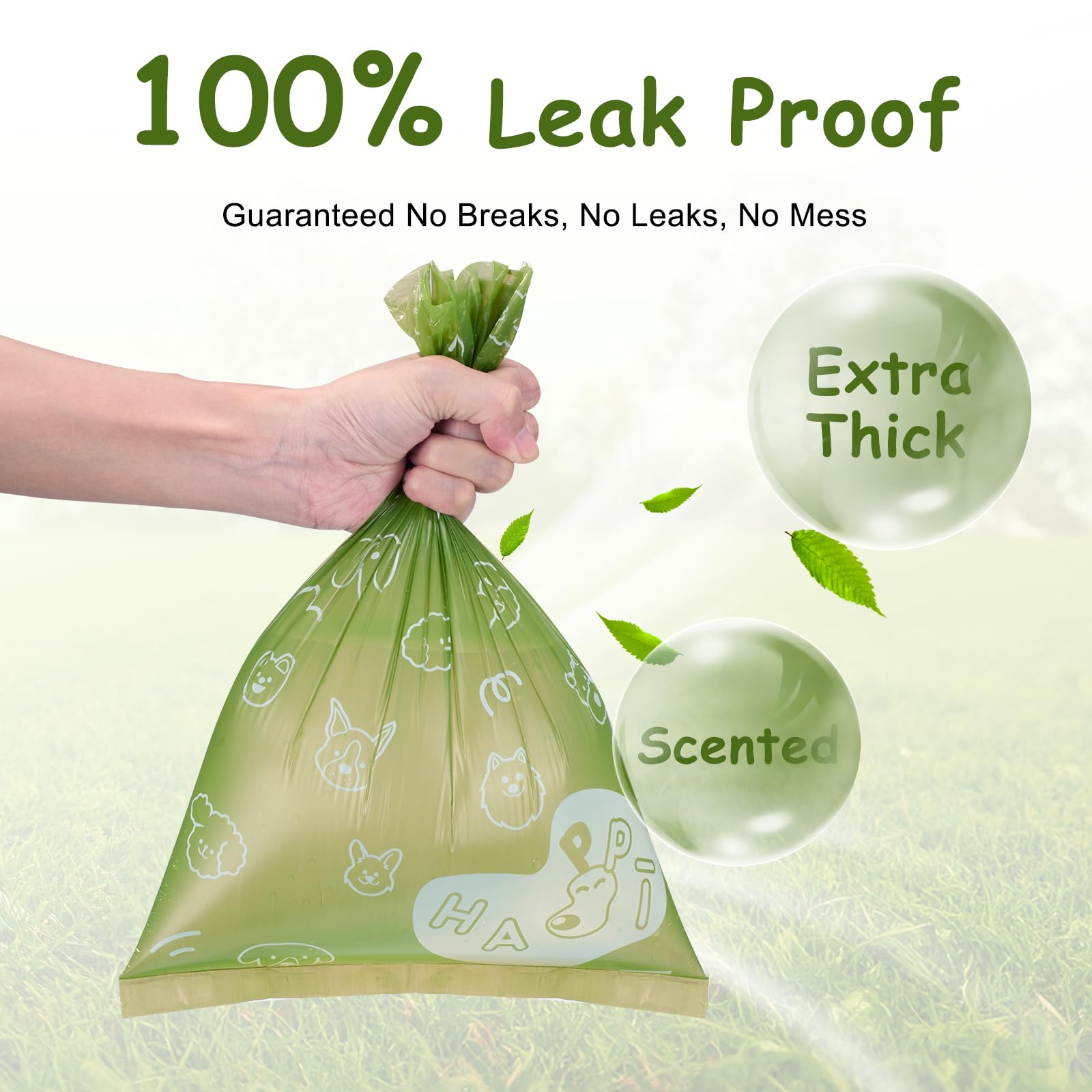 IUI lavender scented leakproof bags suitable for multi-use tasks