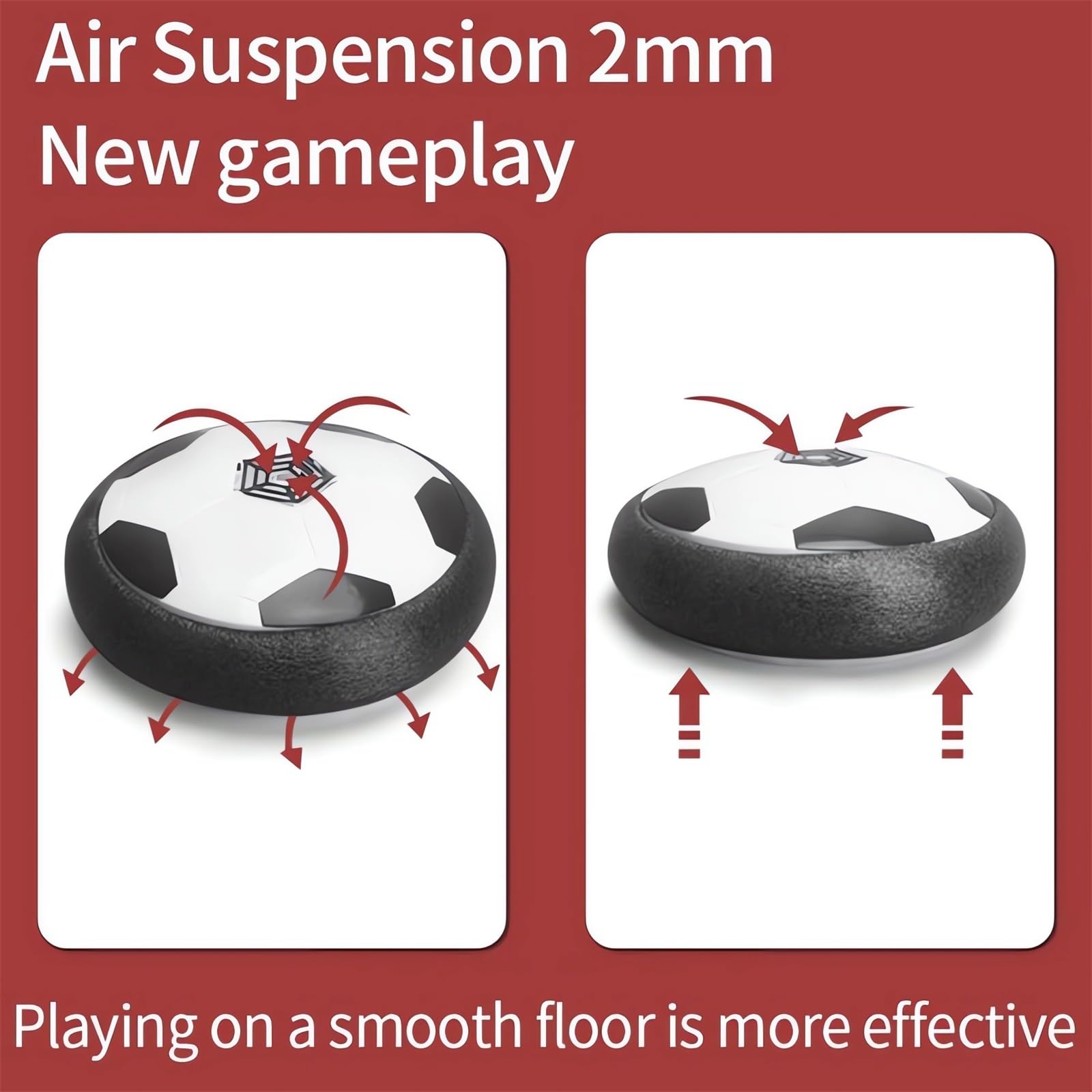 Ivieicip Active Gliding Disc battery-access cover showing easy AA replacement