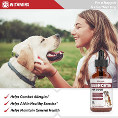 iVitamins Quercetin for Dogs bacon-flavor sample – tasty flavor dogs love during daily dosing