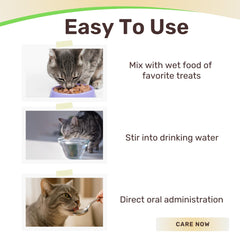 IVULTRA lvermect liquid cat-dosing close-up supports kitten gut health in daily routine