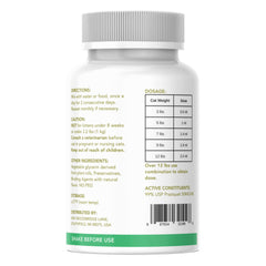 IVULTRA lvermect liquid pour demonstrates easy mixing with food for cats