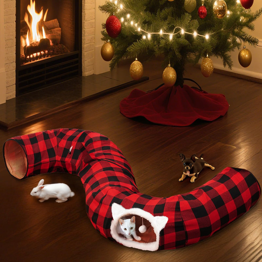 IVYALIST cat tunnel double-layer polyester and oxford fabric for warmth and durability