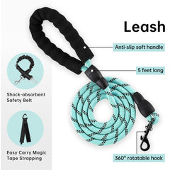 IVY&LANE Leash Set with retractable seatbelt and strap for secure daily travel.