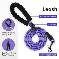 IVY&LANE No Pull harness with 360° reflective strip for night visibility
