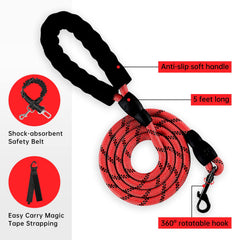 IVY&LANE No Pull Harness back clip supports tags while allowing movement.