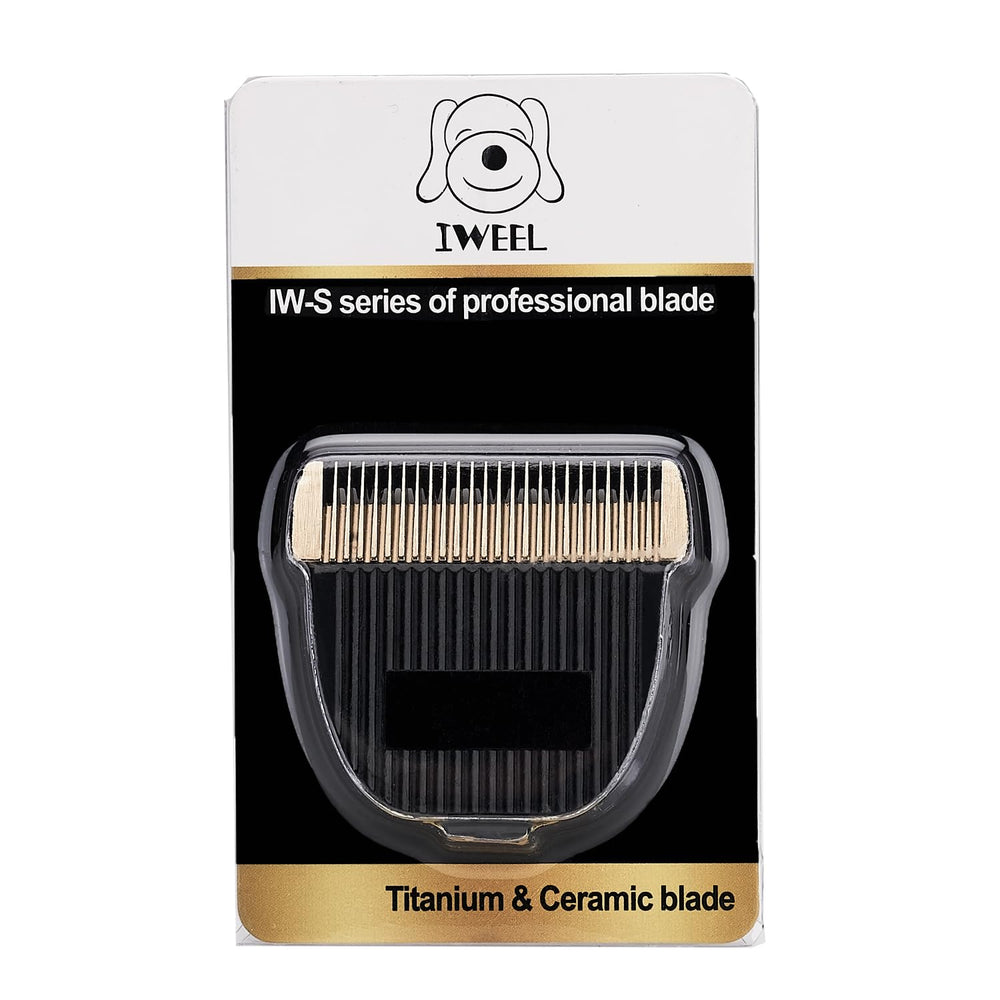 IWEEL IW2691A compatibility blade assembly showing moving ceramic blade for smooth trimming