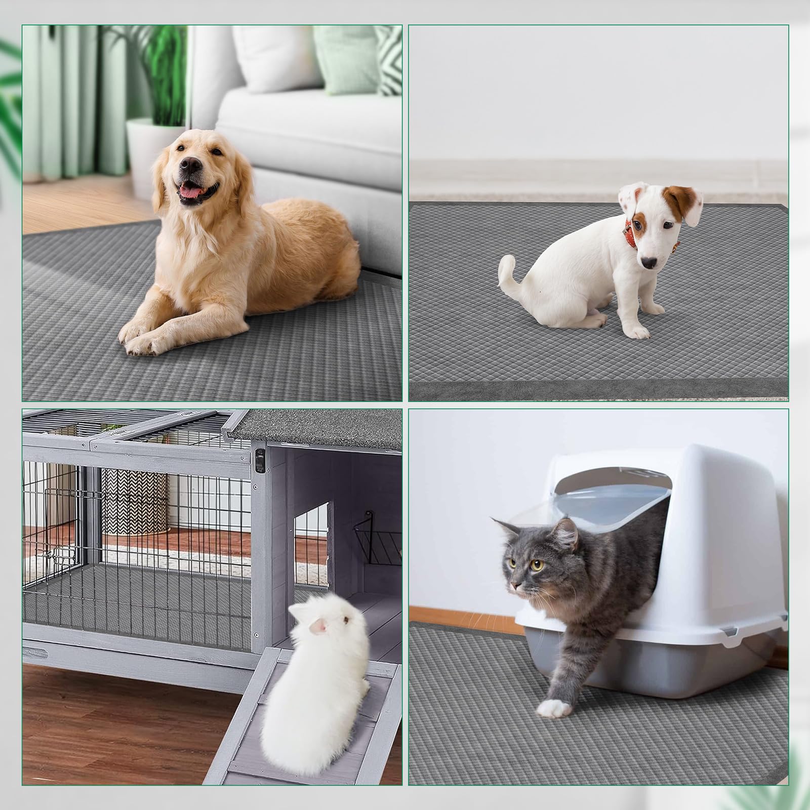 iweepet elderly-pet-using-pad soft surface for comfort