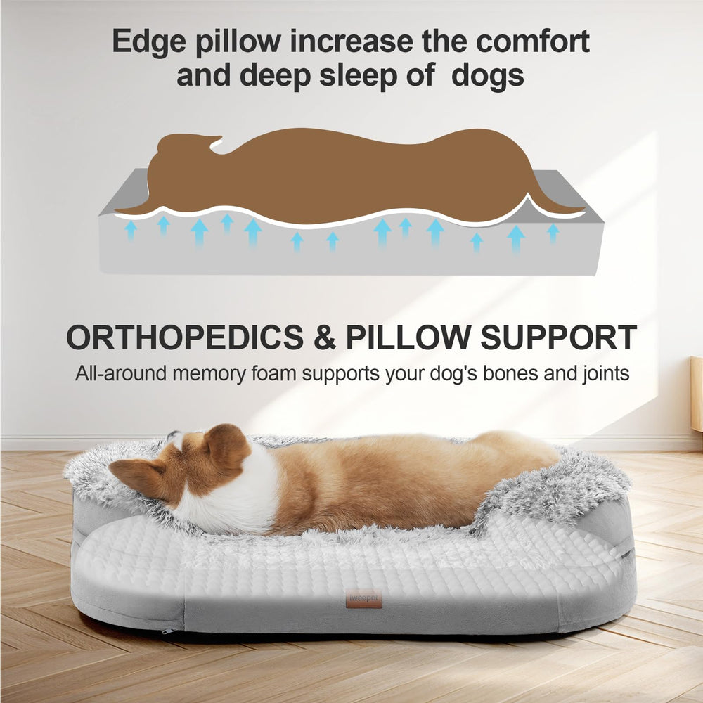 Iweepet waterproof lining protects foam from accidents and spills.
