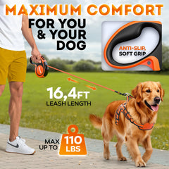 IWOOFI 360° tangle-free swivel prevents twisting for comfortable exploration