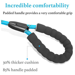 iYoShop Dual Dog Leash bungee extension 20–35 inches cushions sudden pulls.