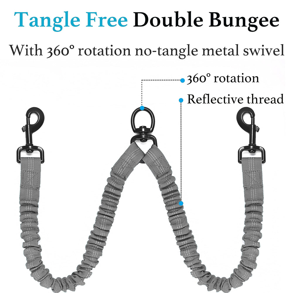 iYoShop comfort padded handles providing soft grip during longer walks