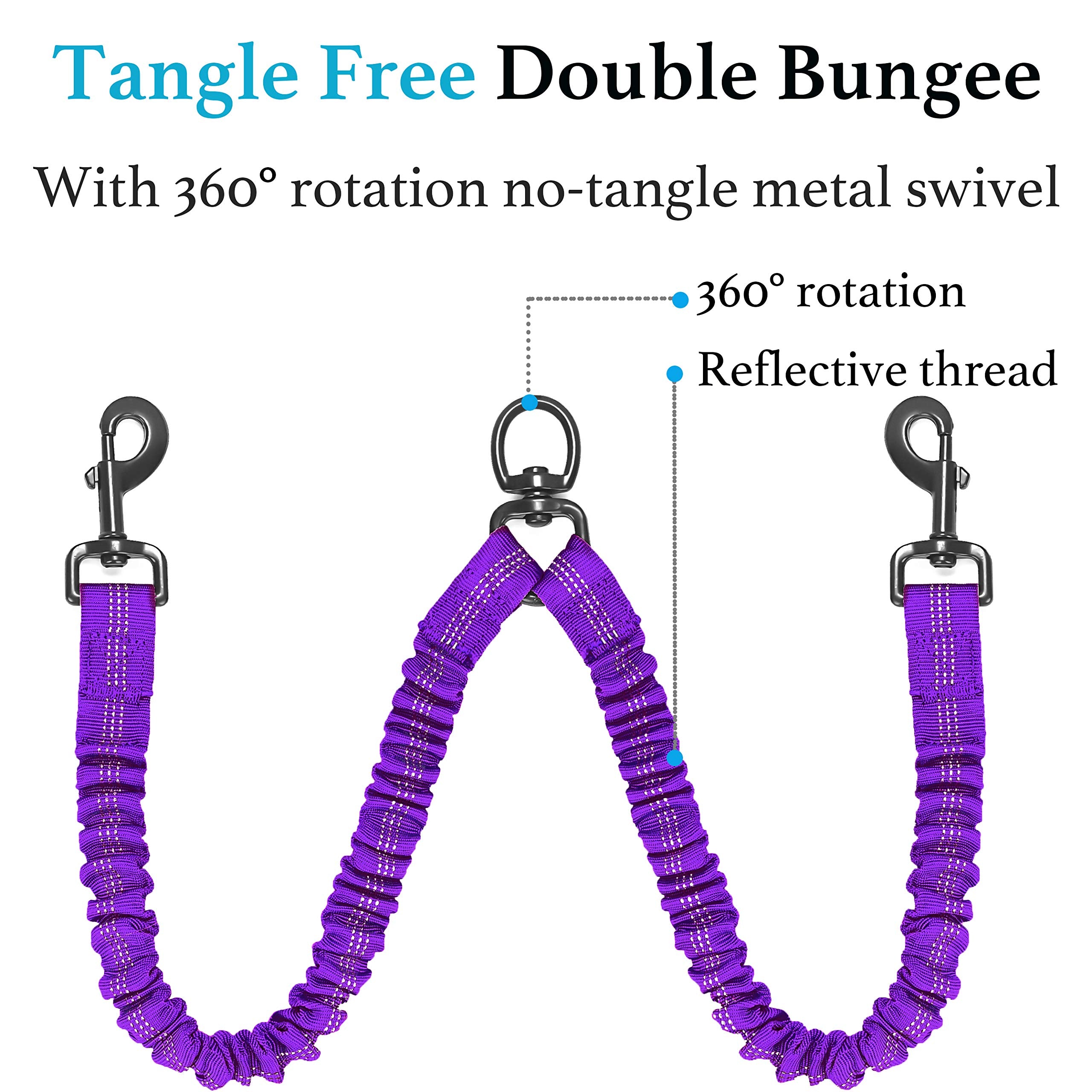 iYoShop Padded handles provide comfortable grip and protect hands on longer strolls
