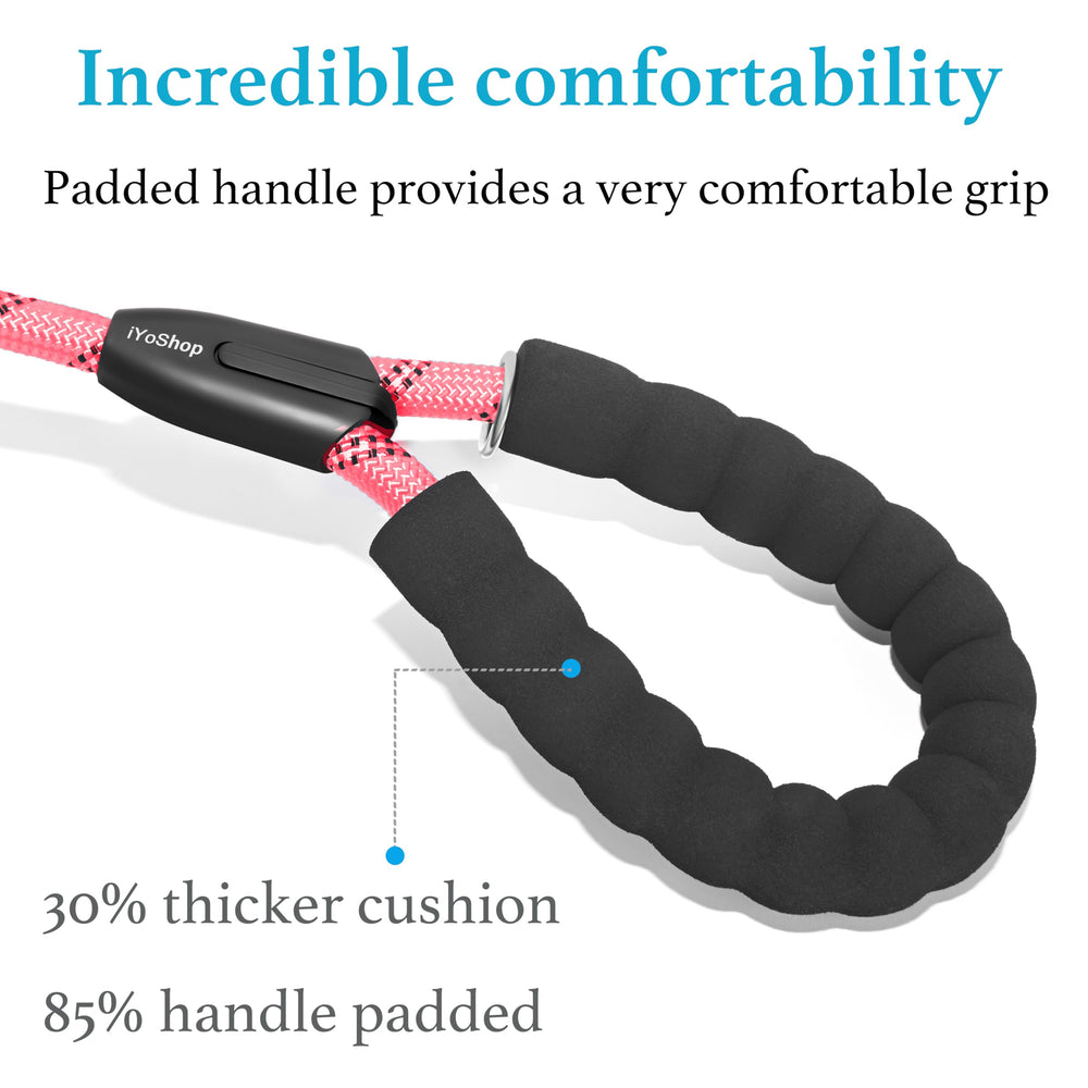 iYoShop padded handles offer a comfortable grip and hand protection during long strolls.