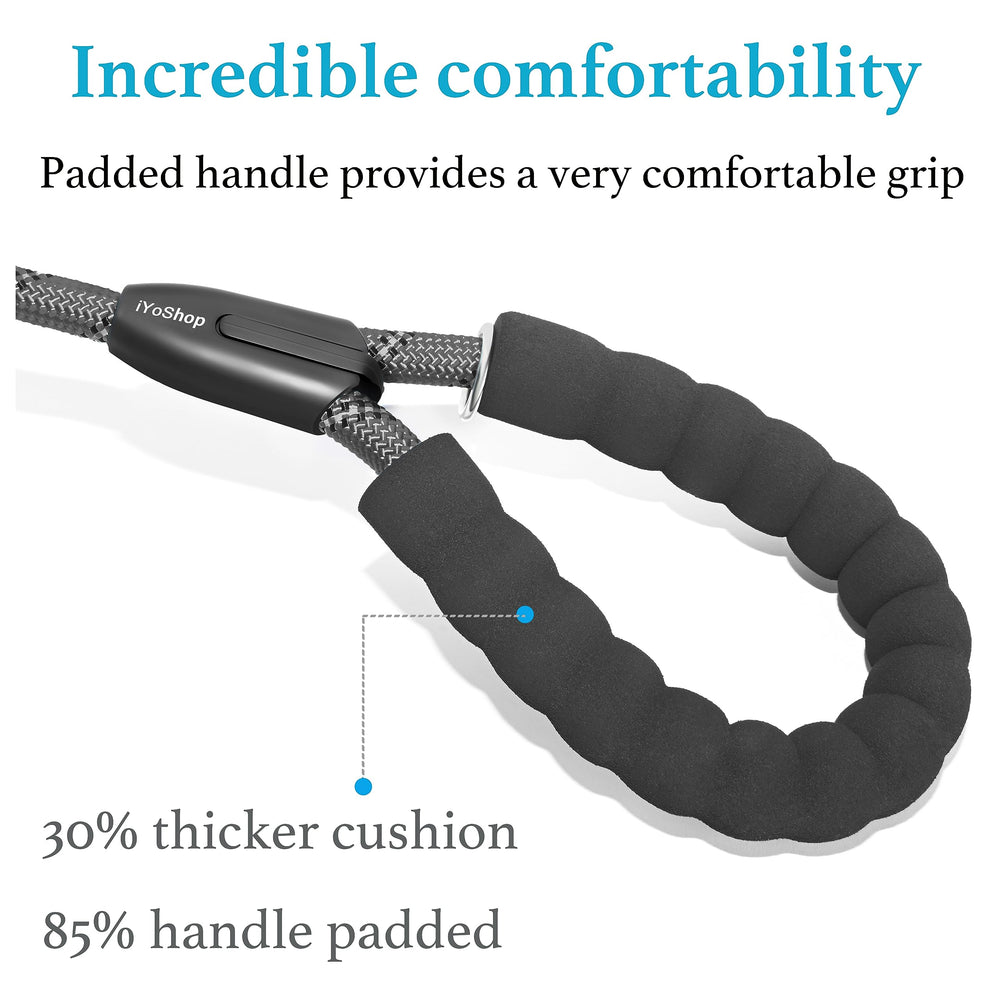 iYoShop shock-absorbing bungee extension length 20–35 inches for comfortable spaces