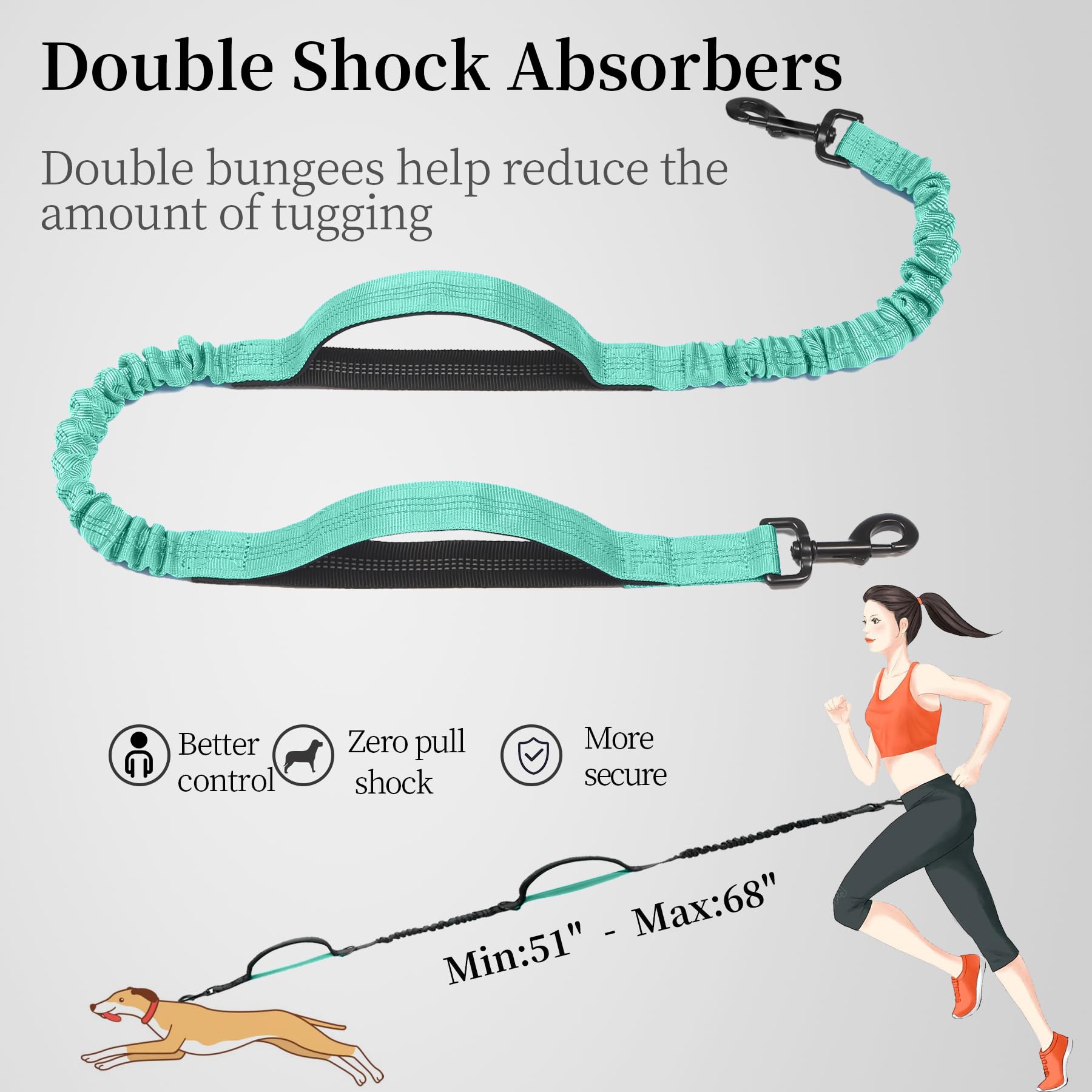 iYoShop waist strap for hands-free running and easy phone access.