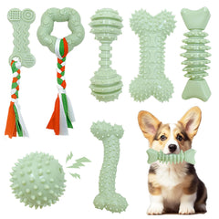 iYoway puppy toys 7-pack assortment for teething and dental massage