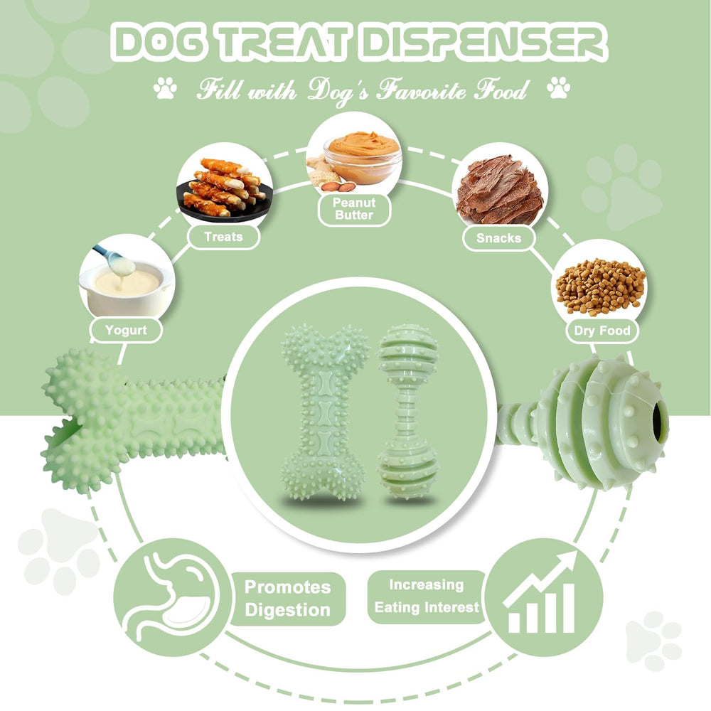 iYoway bright green puppy toy makes it easy to spot during play