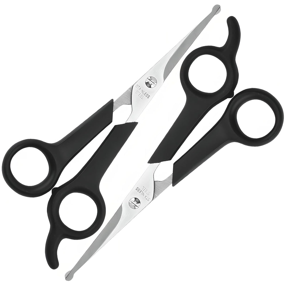 Jaasuee pet grooming scissors set for body trimming with precise, smooth cuts