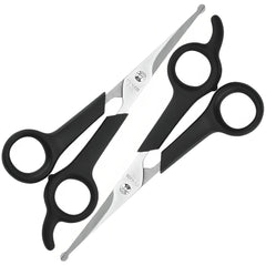 Jaasuee pet grooming scissors set for body trimming with precise, smooth cuts