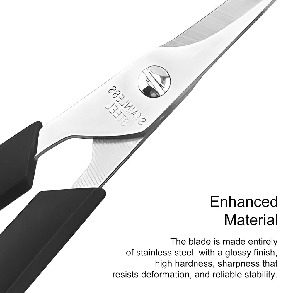 Jaasuee pet grooming scissors set features stainless steel blades for durability and crisp snips